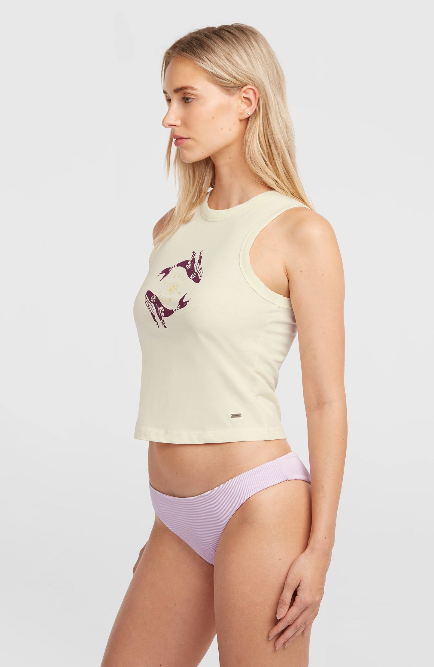 Women Of The Wave Tank Top Women Pistachio Shell