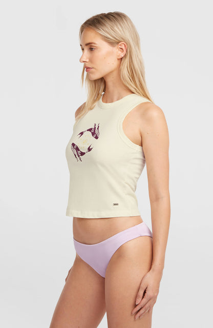 Women Of The Wave Tank Top Women Pistachio Shell