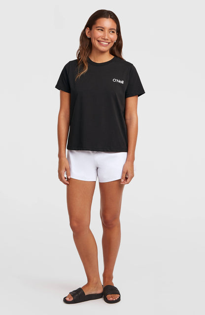 O'Neill Polygiene Cotton Graphic T-Shirt Women Black Out