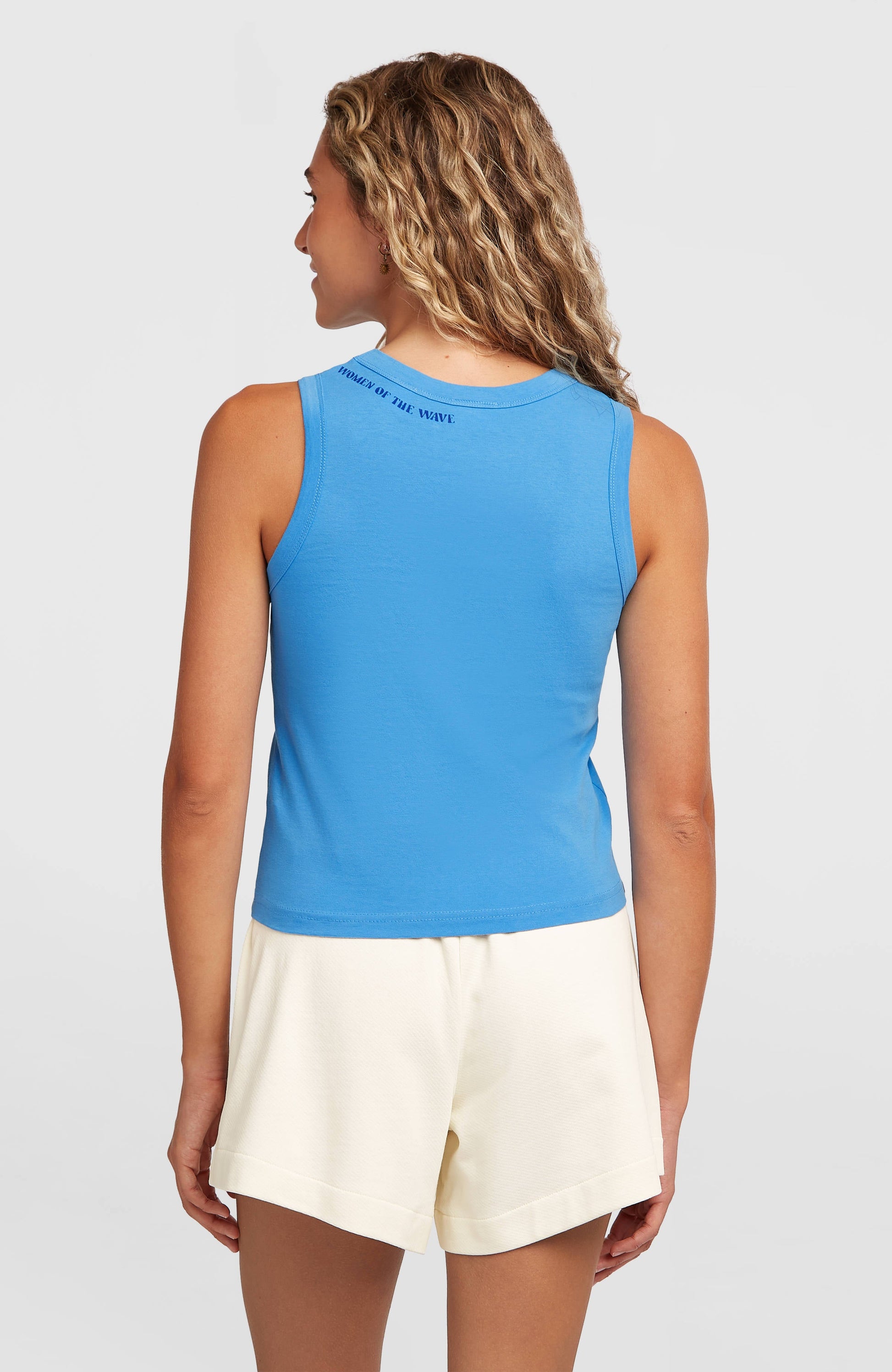 Women Of The Wave Tank Top Women Blue Booth