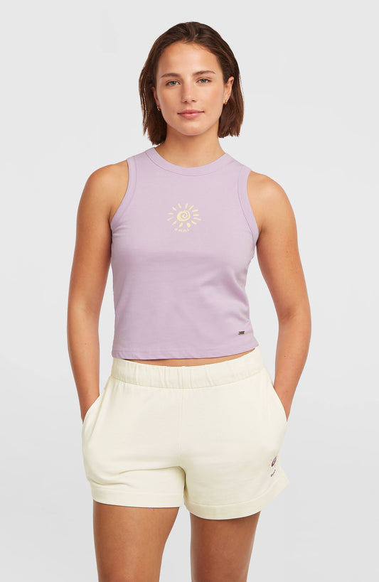 Women Of The Wave Tank Top Women Pale Lavender