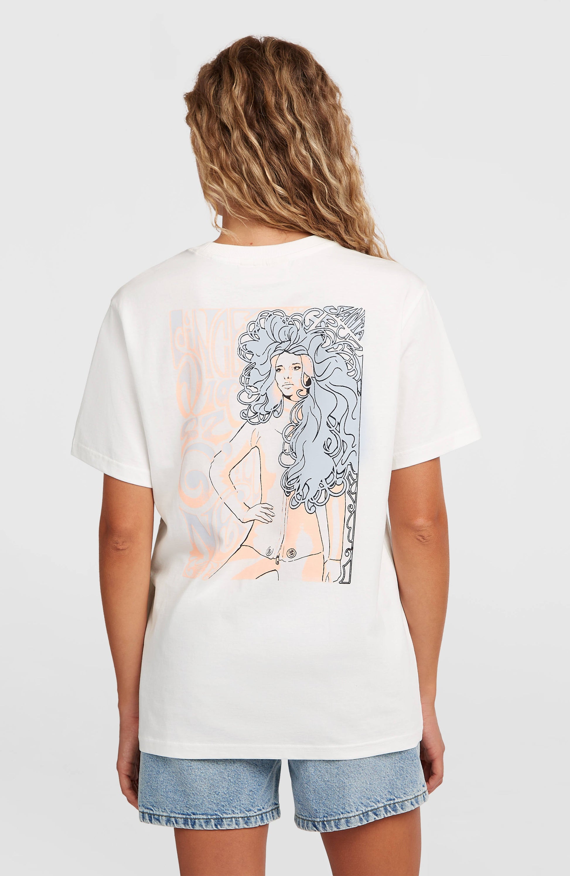 O'Riginals Vintage Graphic T-Shirt Women Snow White