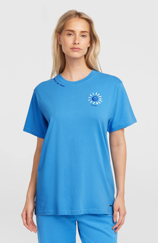 Women of the Wave T-Shirt Women Blue Booth