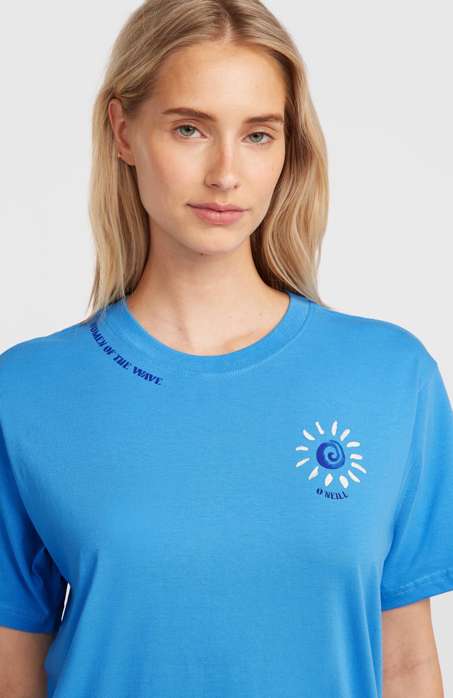 Women of the Wave T-Shirt Women Blue Booth