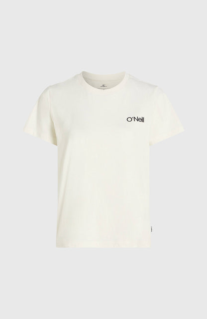 O'Neill Polygiene Cotton Graphic T-Shirt Women Snow White