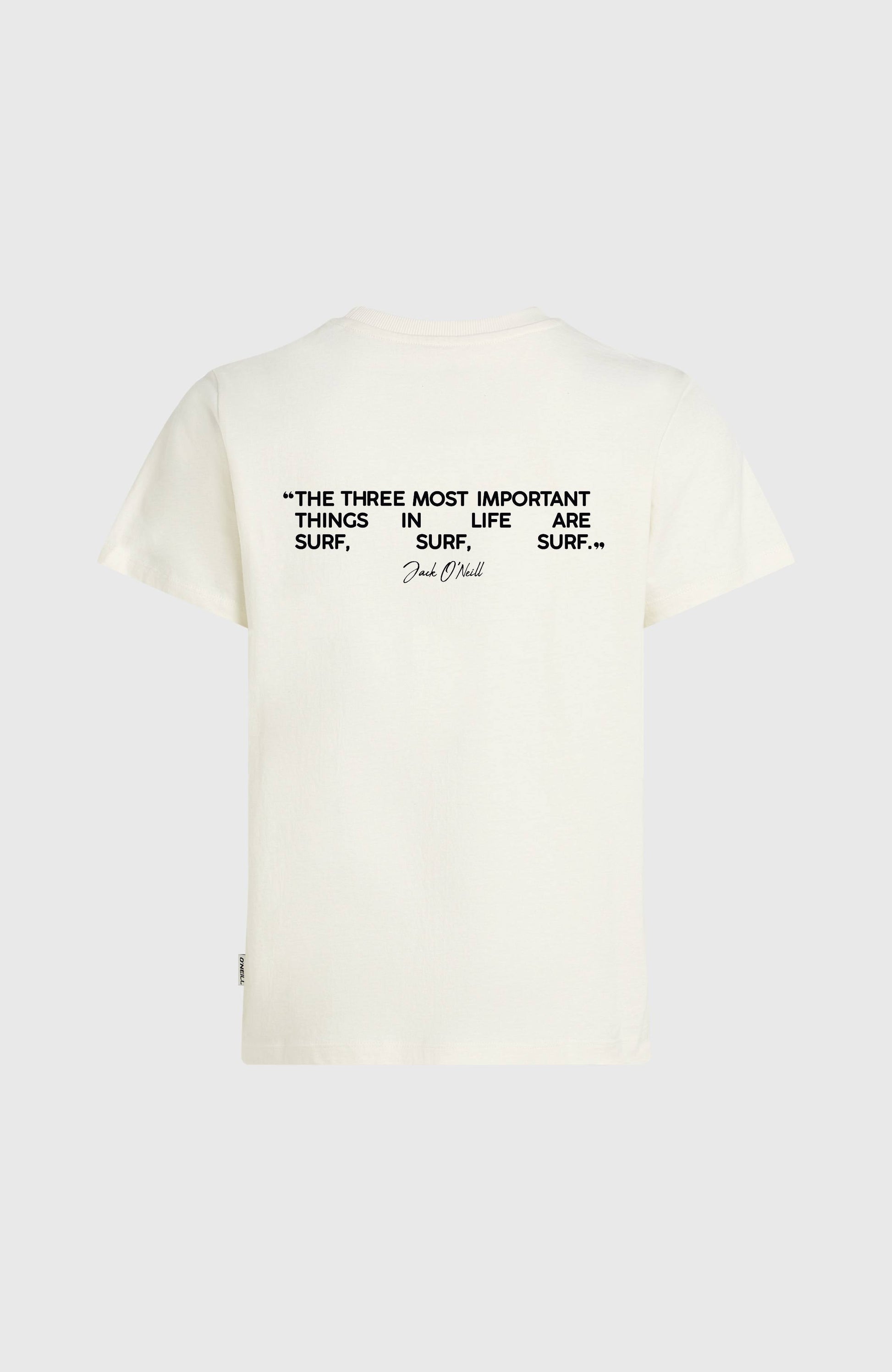 O'Neill Polygiene Cotton Graphic T-Shirt Women Snow White