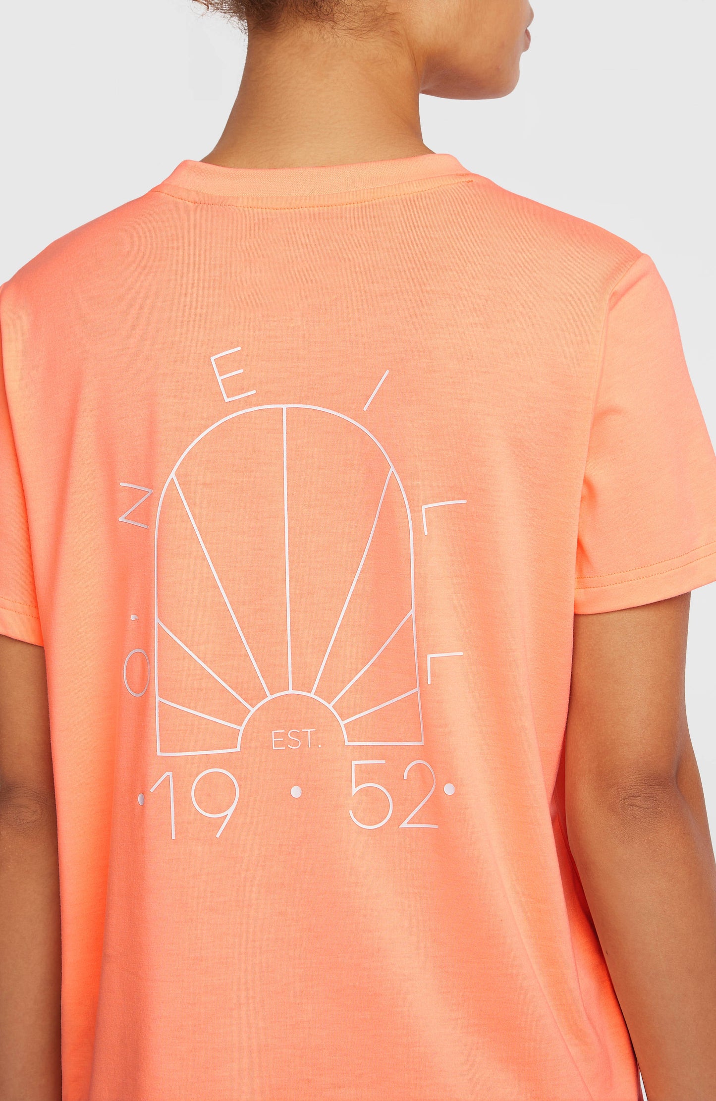 O'Neill Hybrid Polygiene T-Shirt Women Funky Peach