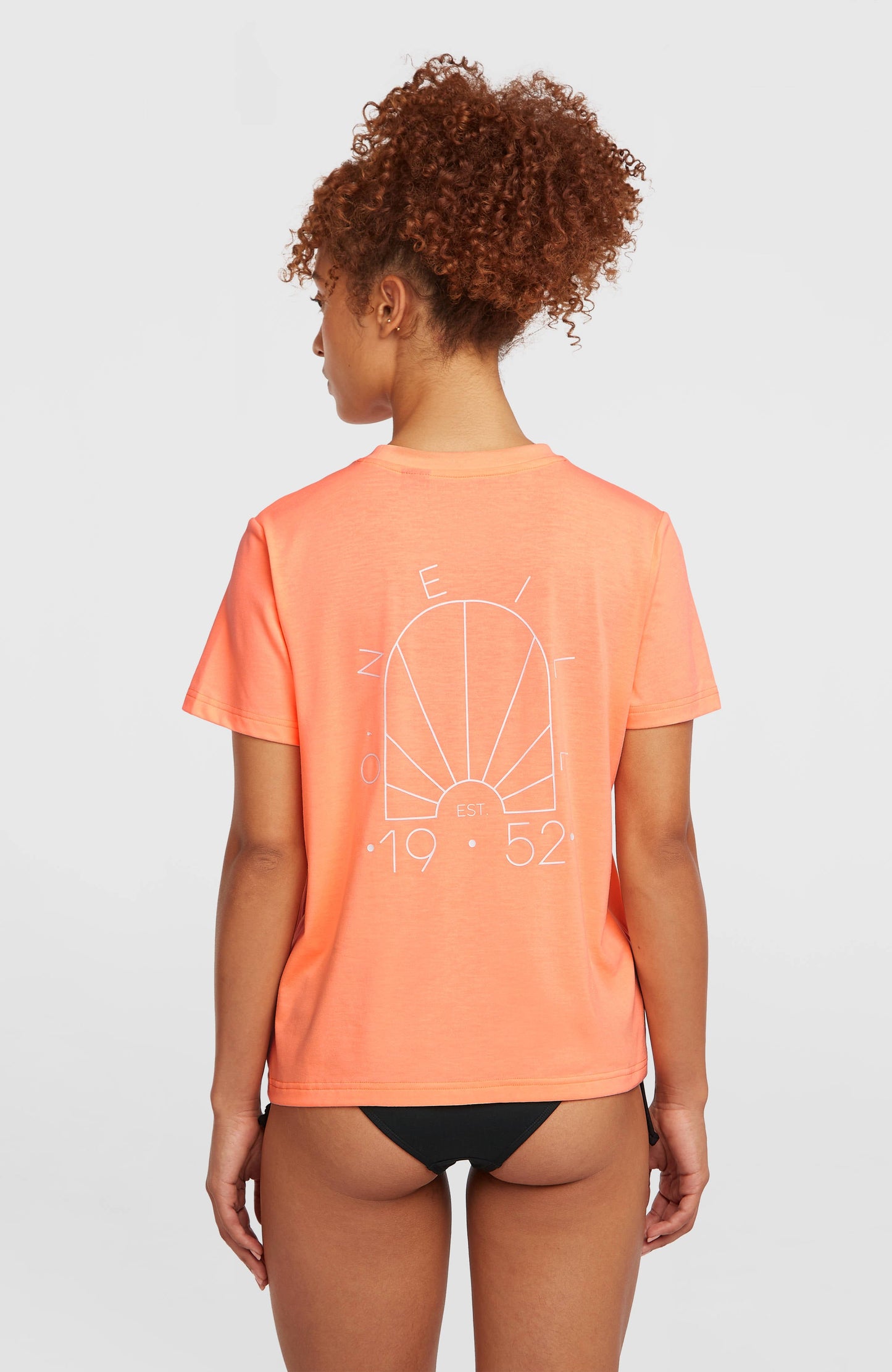 O'Neill Hybrid Polygiene T-Shirt Women Funky Peach
