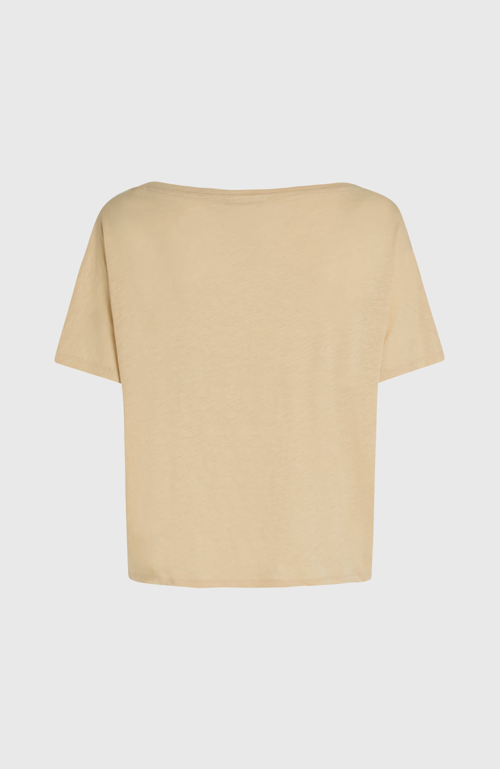 Essentials O'Neill Script Scoop Neck T-Shirt Women Cocoa Sand