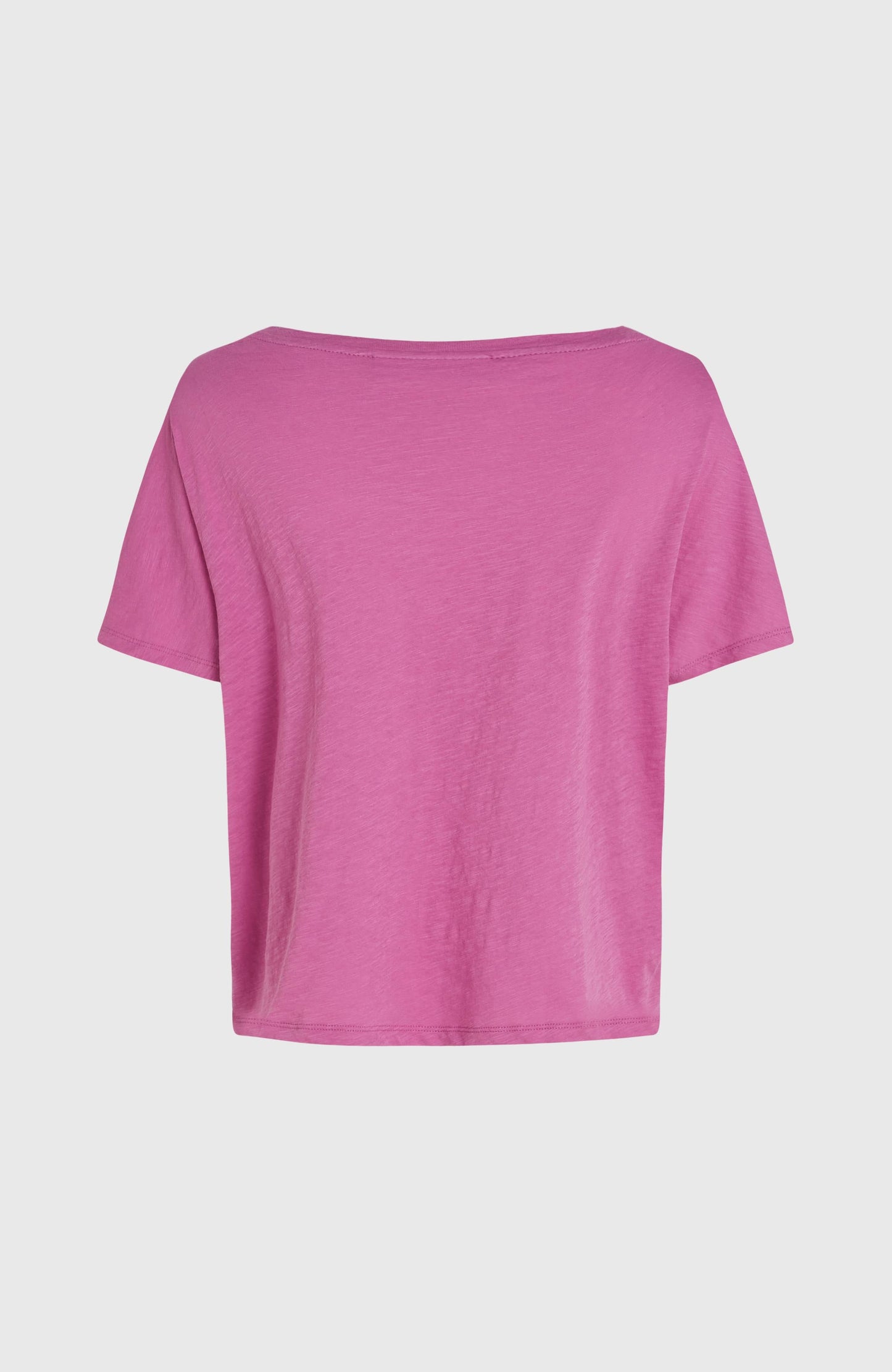 Essentials O'Neill Script Scoop Neck T-Shirt Women Electric Fuschia