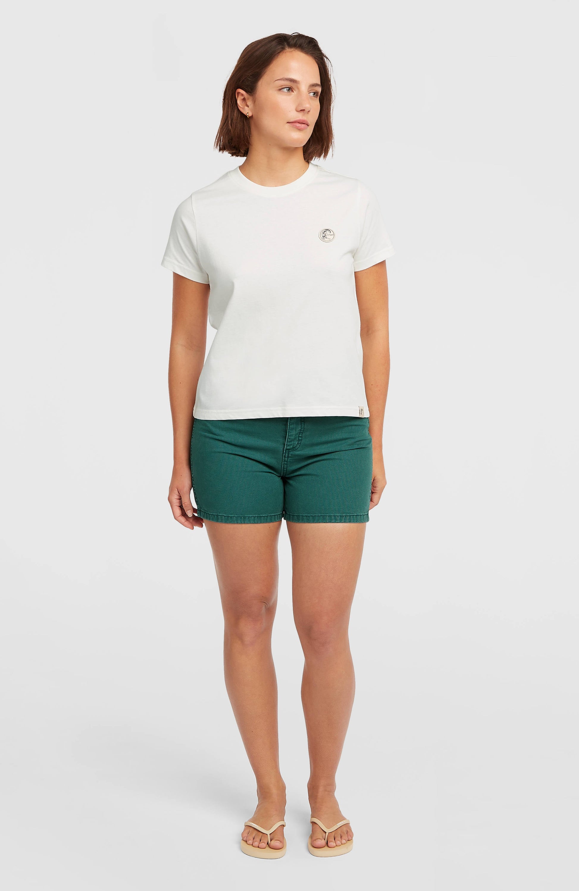 O'Riginals Badge T-Shirt Women Snow White
