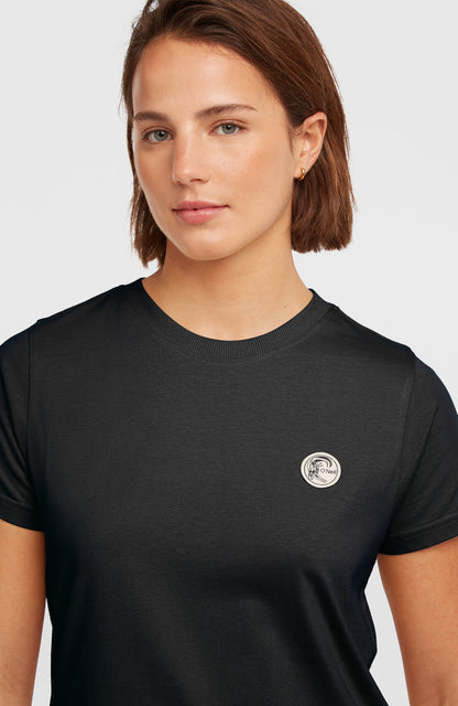O'Riginals Badge T-Shirt Women Black Out