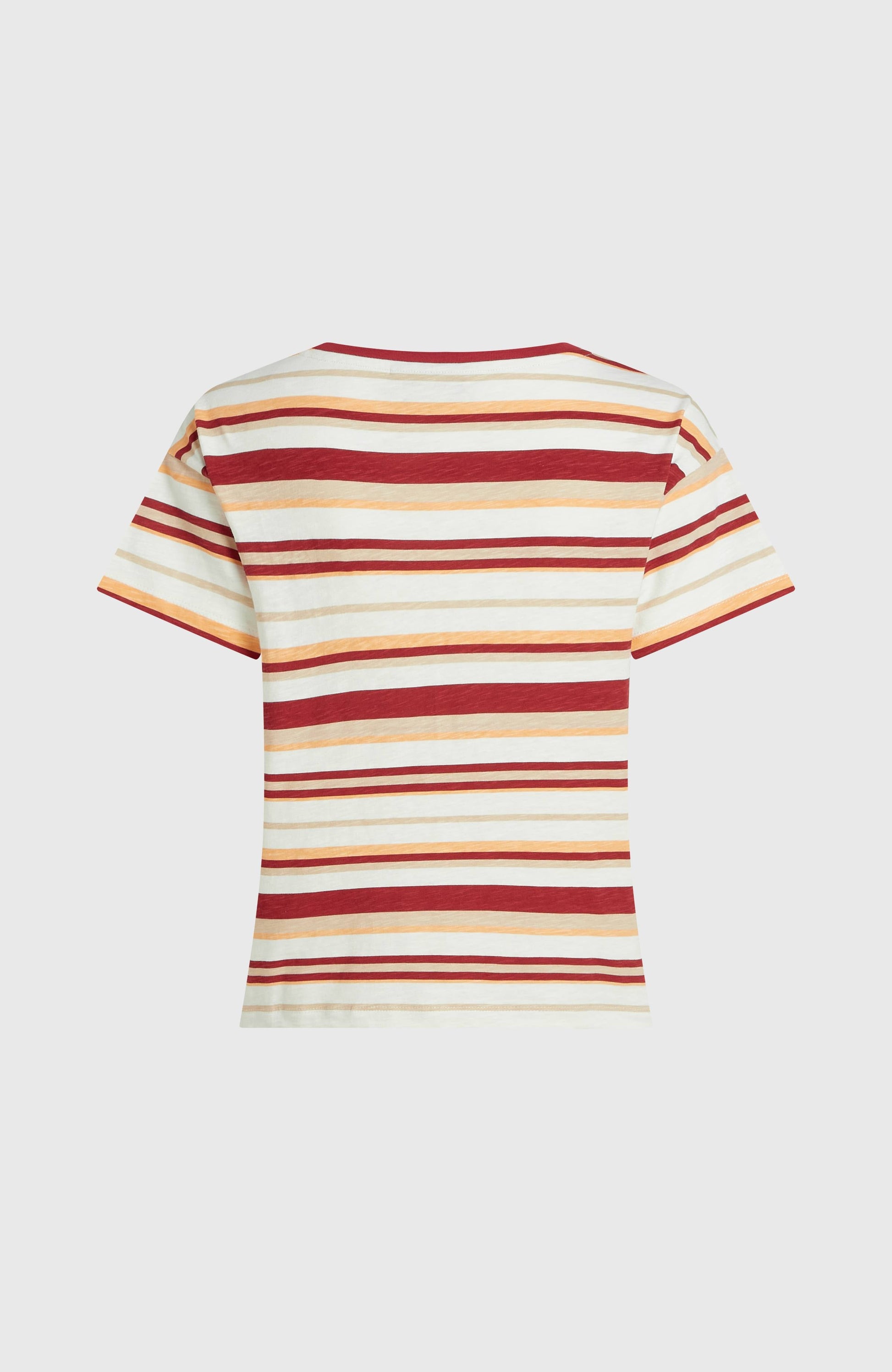 O'Riginals Boxy Stripe T-Shirt Women Beige Originals tee stripe