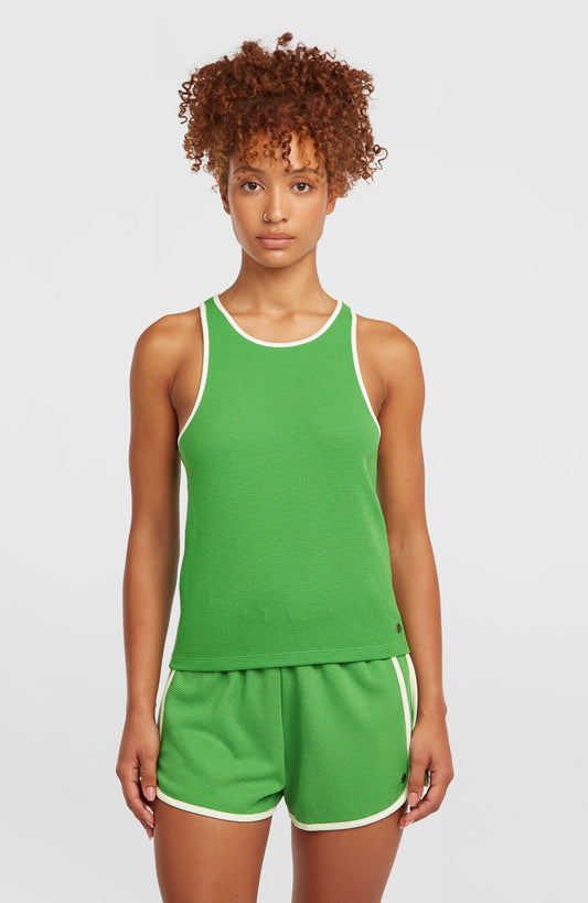 O'Riginals Waffle Tank Top Women Grass