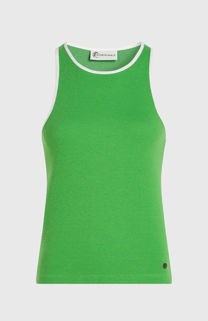 O'Riginals Waffle Tank Top Women Grass