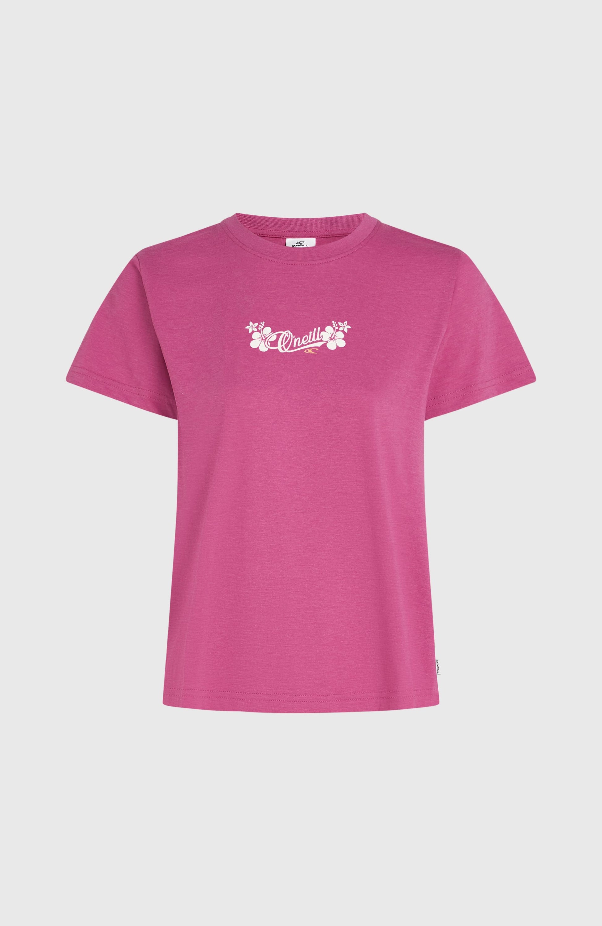 Essentials Script T-Shirt Women Electric Fuschia