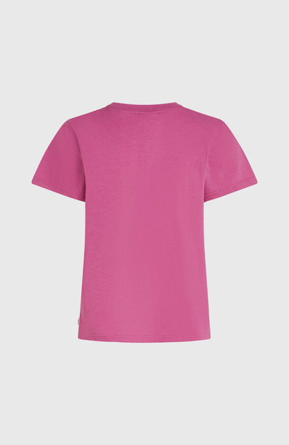 Essentials Script T-Shirt Women Electric Fuschia