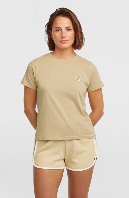 O'Riginals Badge T-Shirt Women Cocoa Sand