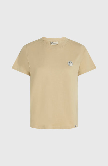 O'Riginals Badge T-Shirt Women Cocoa Sand