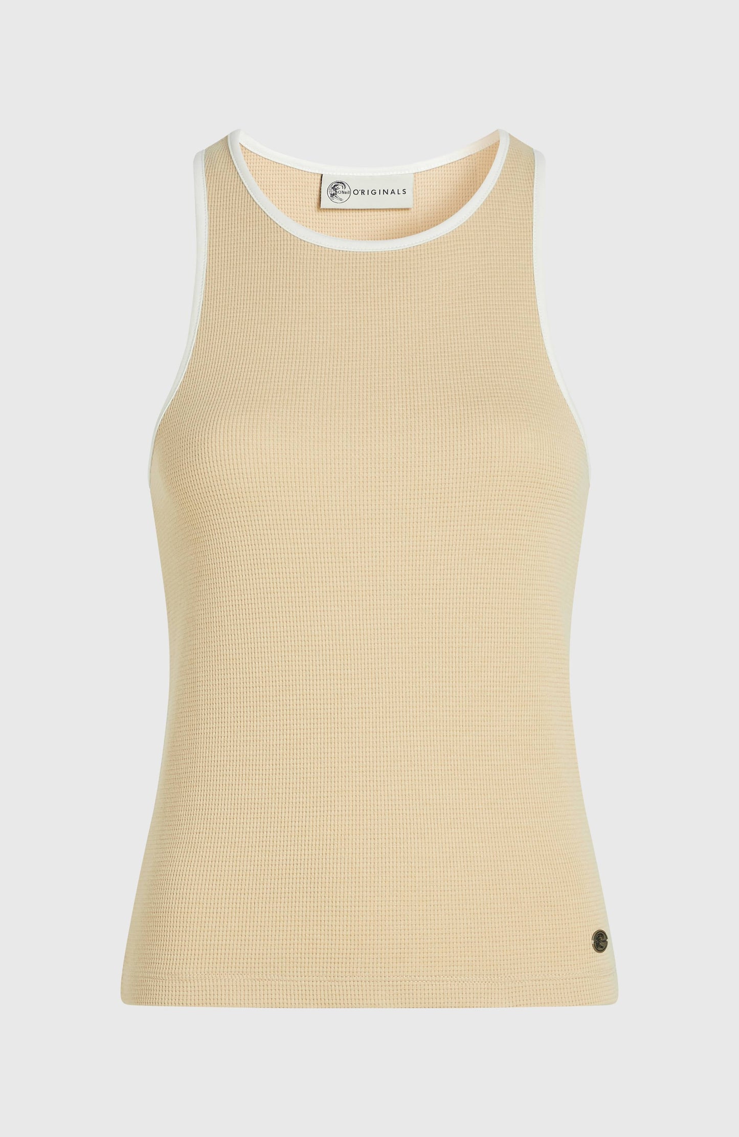 O'Riginals Waffle Tank Top Women Cocoa Sand