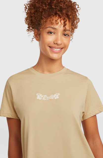 Essentials Script T-Shirt Women Cocoa Sand