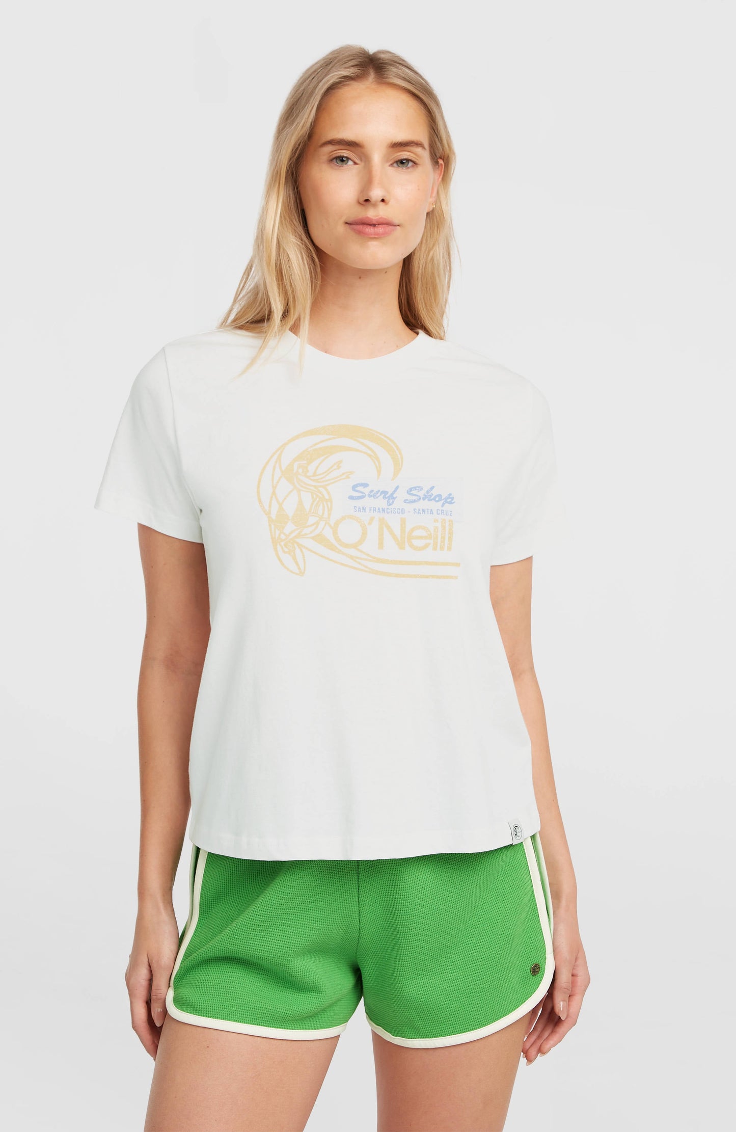 O'Riginals Circle Surfer T-Shirt Women Snow White