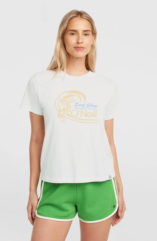 O'Riginals Circle Surfer T-Shirt Women Snow White