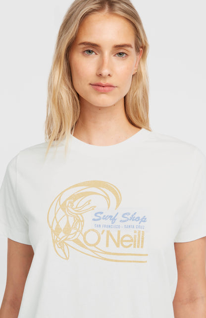 O'Riginals Circle Surfer T-Shirt Women Snow White