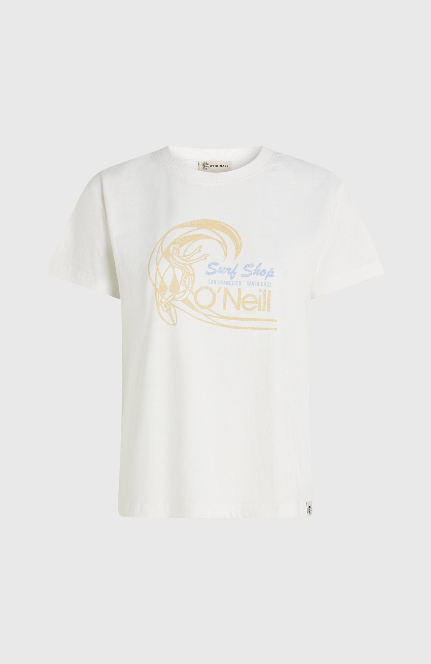 O'Riginals Circle Surfer T-Shirt Women Snow White