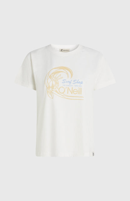 O'Riginals Circle Surfer T-Shirt Women Snow White