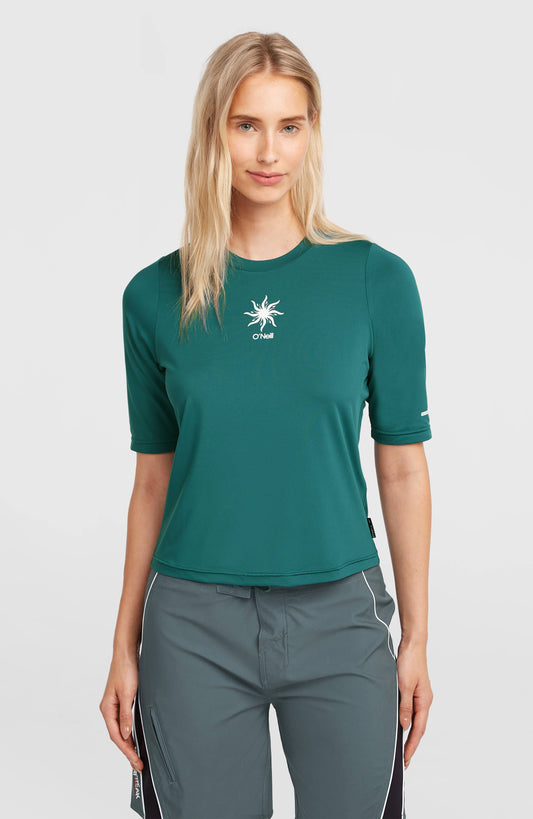 O'Neill Hybrid Polygiene UPF 50+ T-Shirt Women Botanical Heat