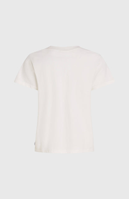 Essentials Script T-Shirt Women Snow White