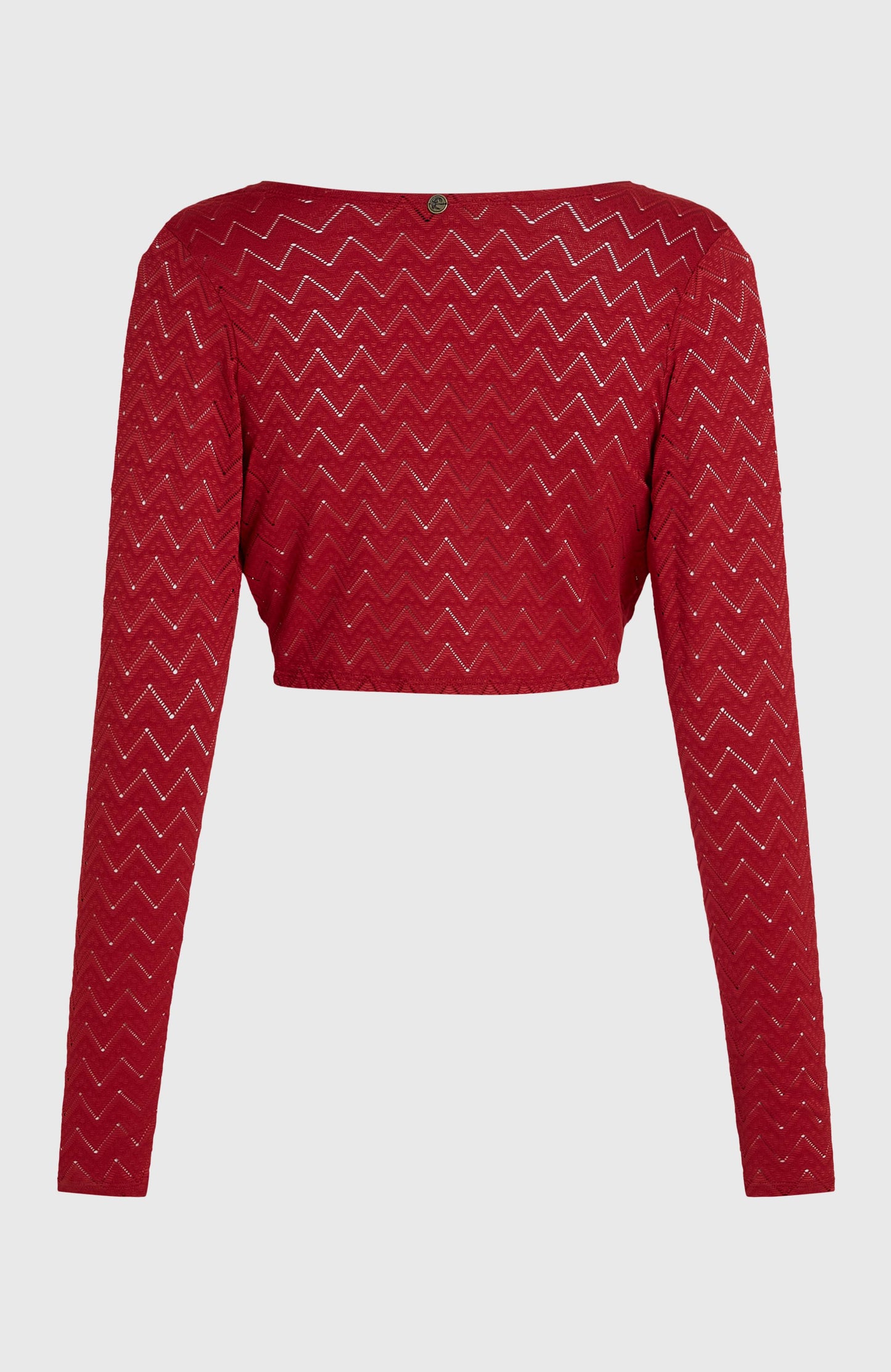 O'Riginals Knotted Long-Sleeve T-Shirt Women Midnight Poppy