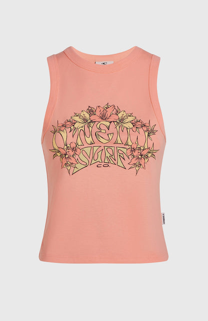 Summer Must Haves Graphic Tanktop Women Coral Pop