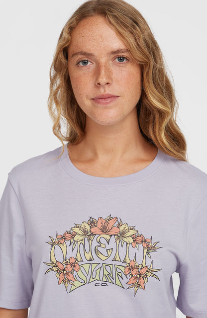 Summer Musthaves Graphic T-Shirts Women Purple Gleam