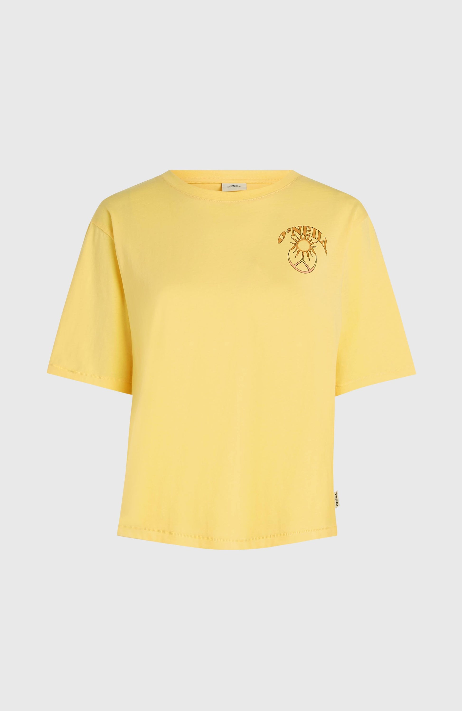 Summer Musthaves Back Print T-Shirt Women Tender Buttercup