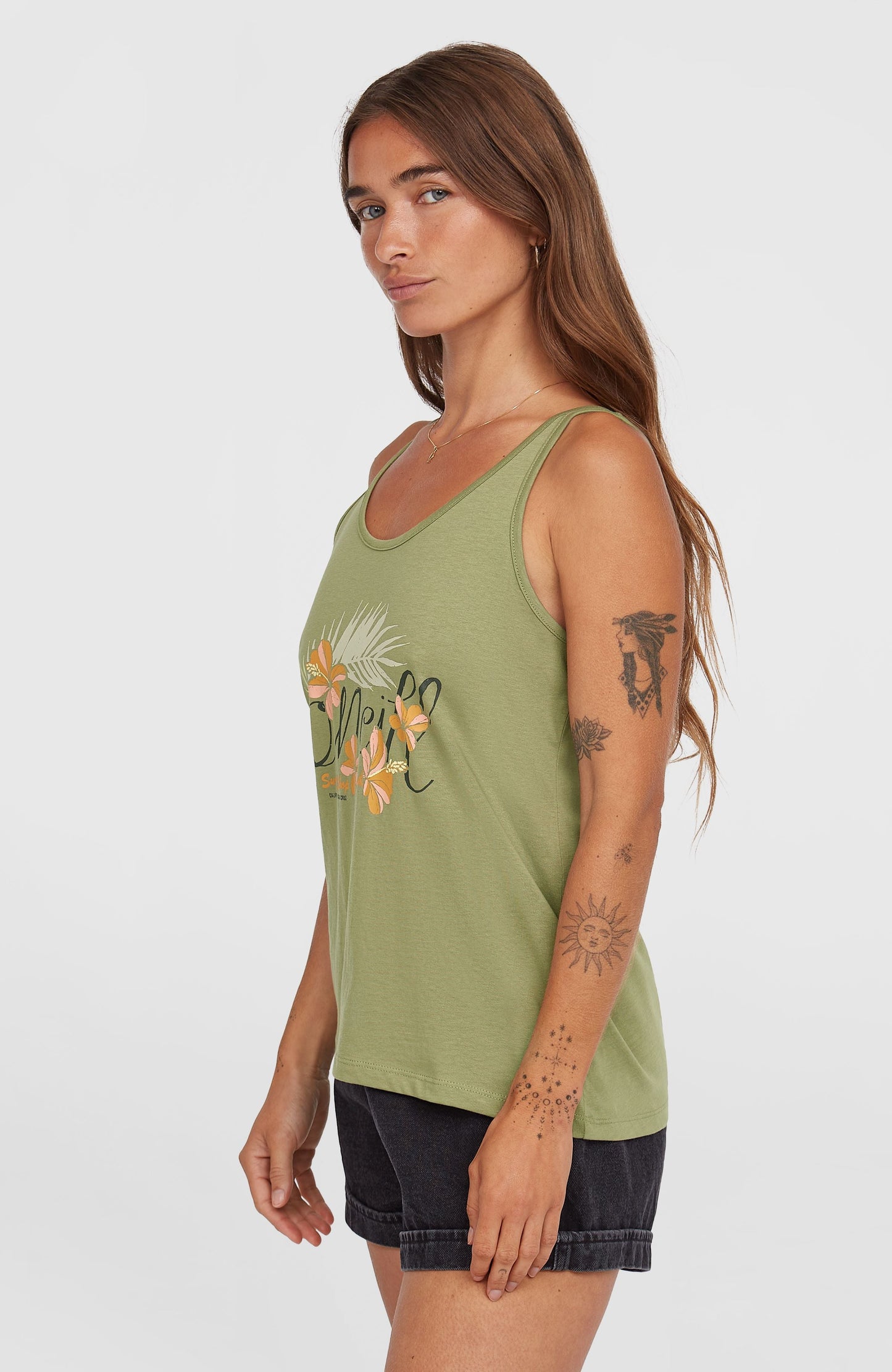 Luana Graphic Tank Top Women Avery Fern