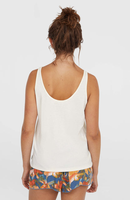 Luana Graphic Tank Top Women Snow White