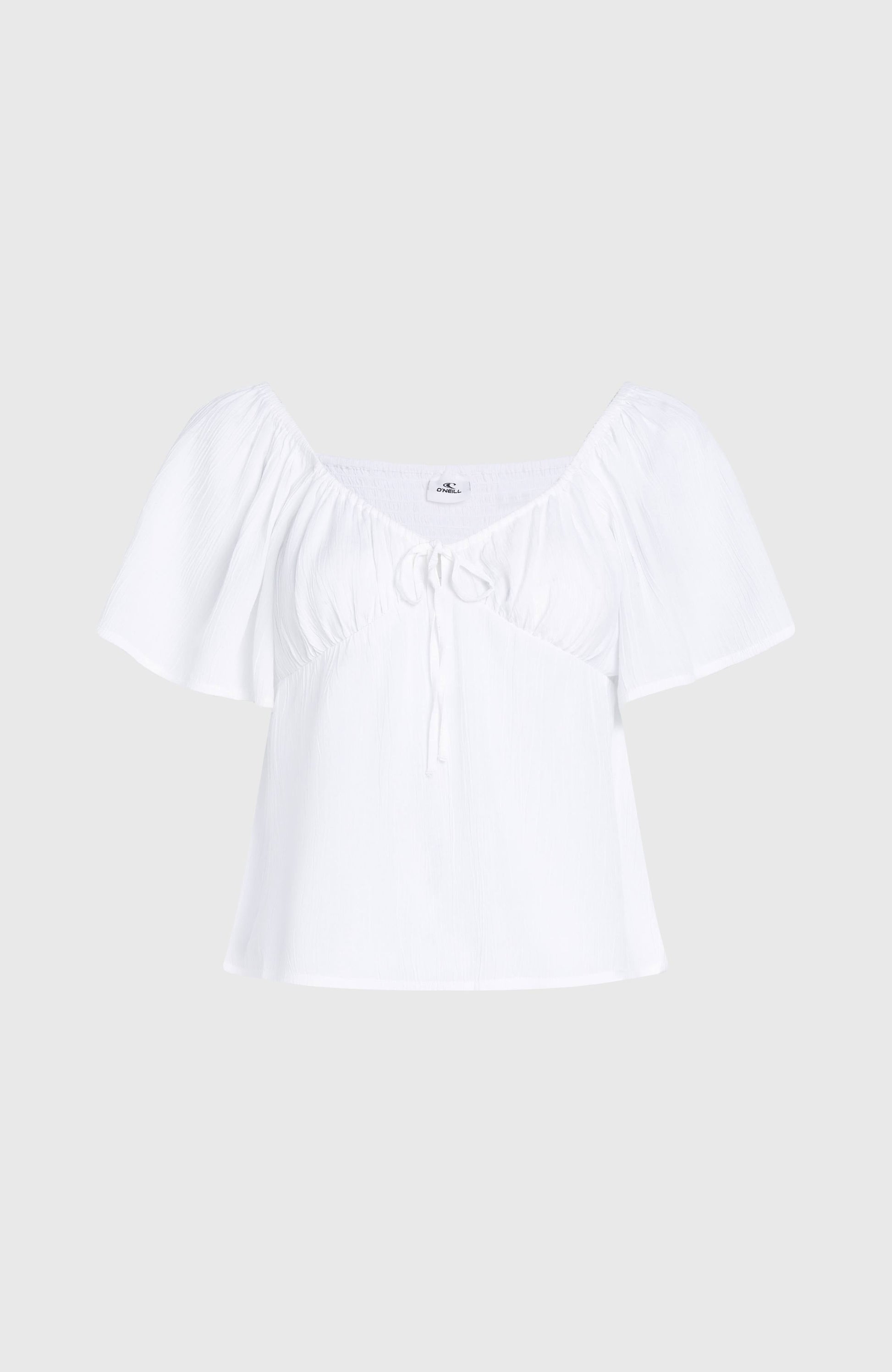 Huges Woven Top Women Snow White