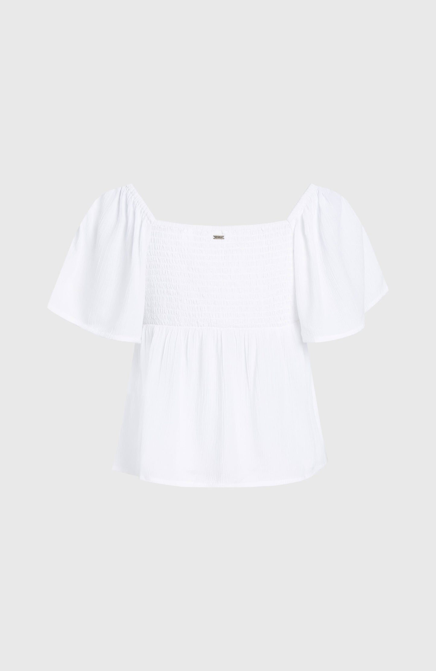 Huges Woven Top Women Snow White