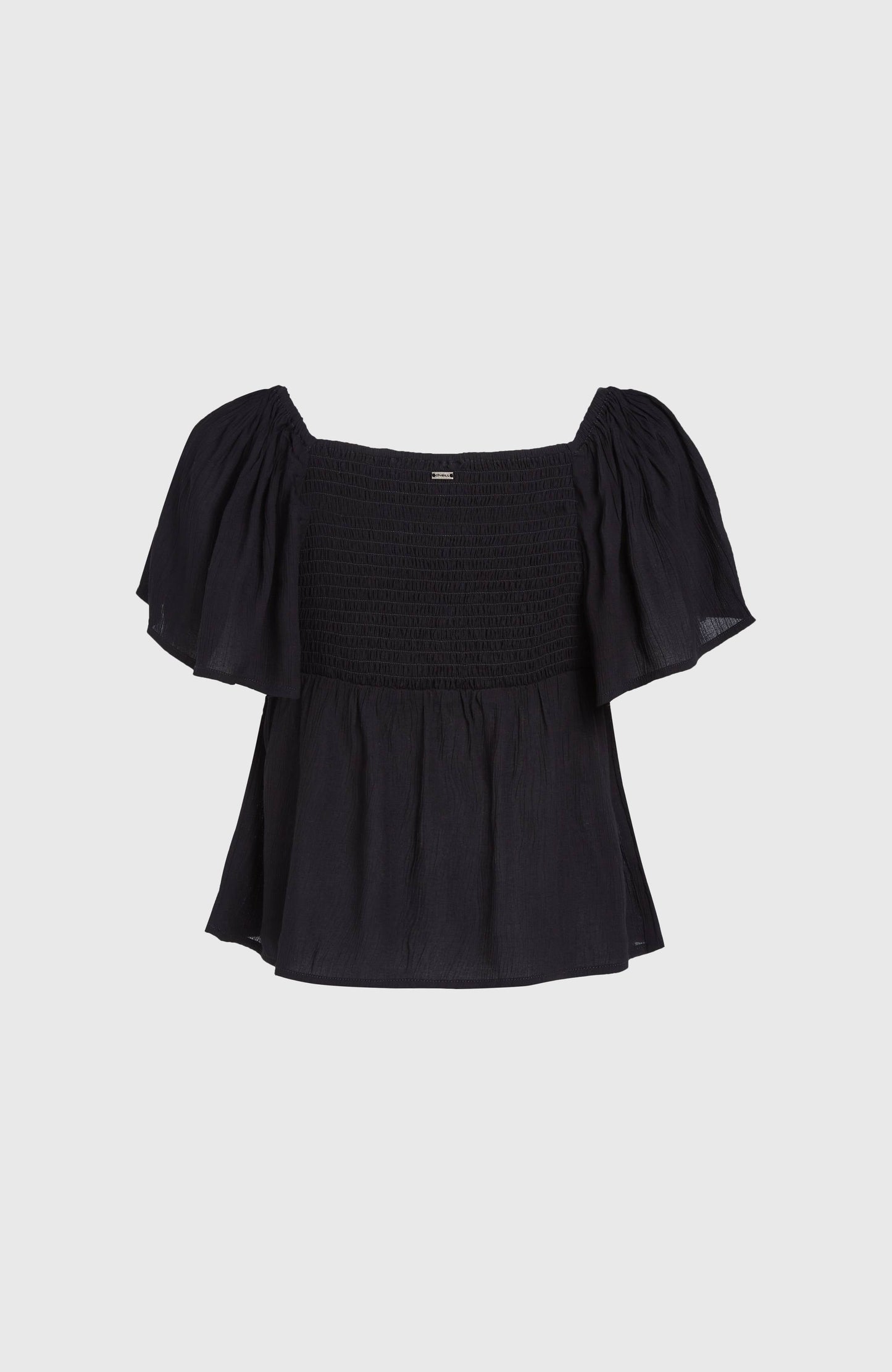 Huges Woven Top Women Black Out