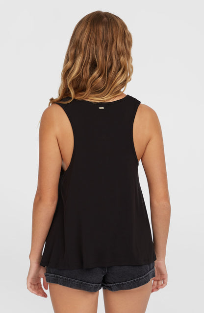 Essentials Tokeena Embroidery Tank Women Black Out