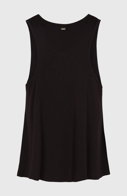 Essentials Tokeena Embroidery Tank Women Black Out