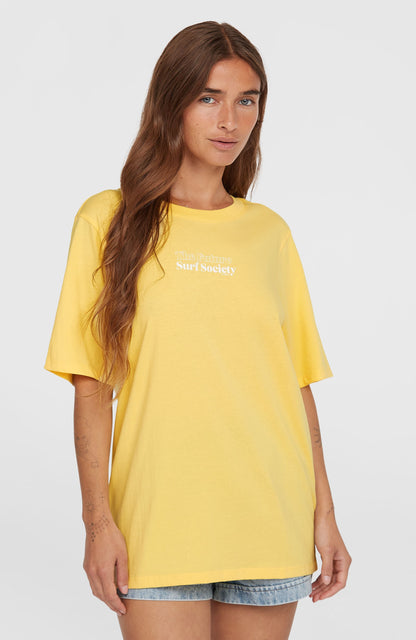 Future Surf Society T-Shirt Women Tender Buttercup