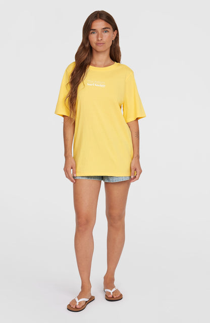 Future Surf Society T-Shirt Women Tender Buttercup