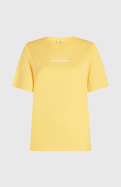 Future Surf Society T-Shirt Women Tender Buttercup
