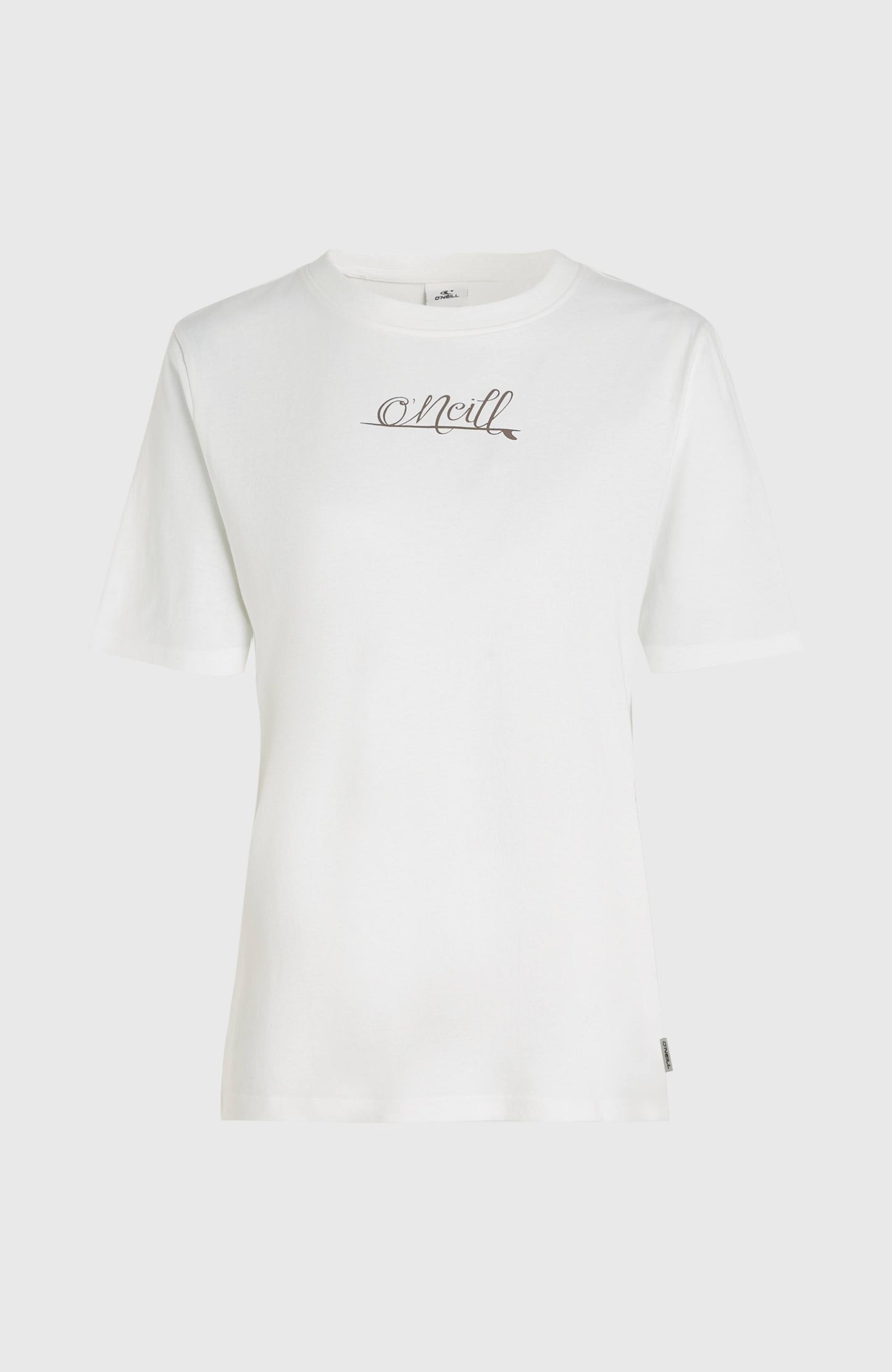 Essentials Script T-Shirt Women Snow White