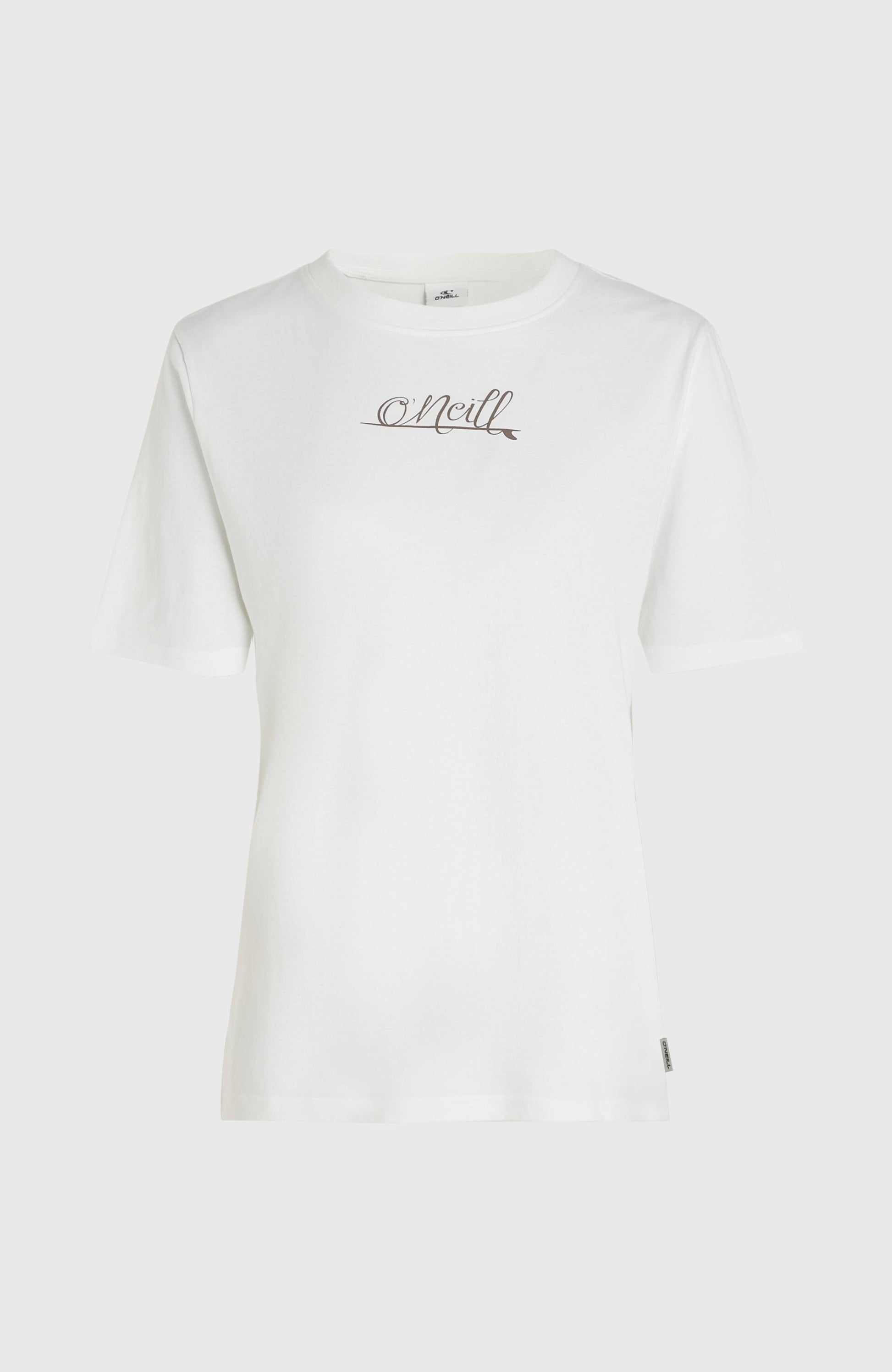 Essentials Script T-Shirt Women Snow White