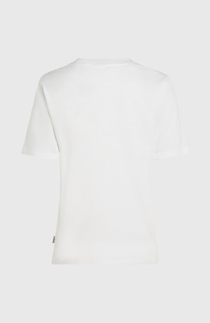 Essentials Script T-Shirt Women Snow White