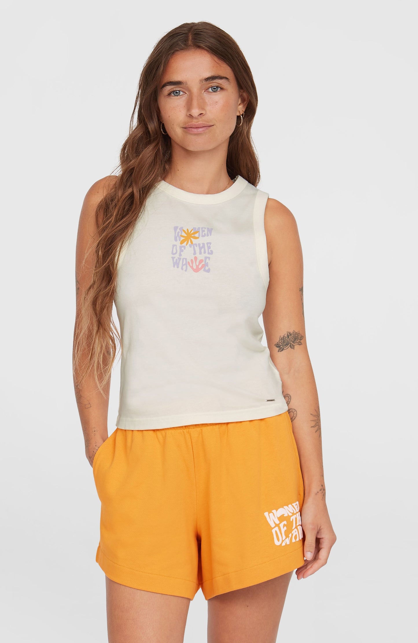 Women of the Wave Tank Top Women Dusty Vanilla